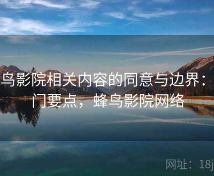 蜂鸟影院相关内容的同意与边界：入门要点，蜂鸟影院网络
