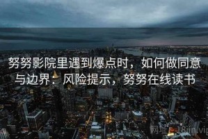 努努影院里遇到爆点时，如何做同意与边界：风险提示，努努在线读书