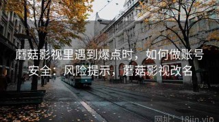 蘑菇影视里遇到爆点时，如何做账号安全：风险提示，蘑菇影视改名
