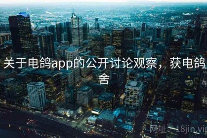 关于电鸽app的公开讨论观察，获电鸽舍