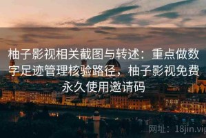 柚子影视相关截图与转述：重点做数字足迹管理核验路径，柚子影视免费永久使用邀请码