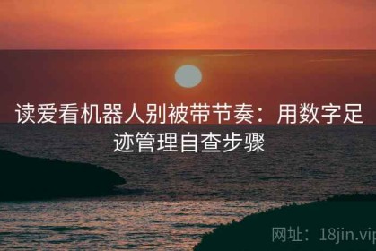 读爱看机器人别被带节奏：用数字足迹管理自查步骤