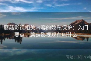 蘑菇影视相关内容的隐私保护：入门要点，蘑菇影视现在叫什么