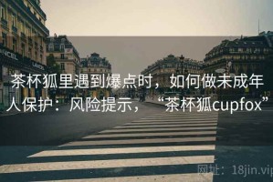 茶杯狐里遇到爆点时，如何做未成年人保护：风险提示，“茶杯狐cupfox”